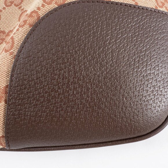 GUCCI Brown Leather Horsebit Shoulder Bag - Picture 4 of 16